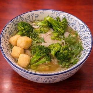 Vegetable Pho/Egg Noodle With Tofu