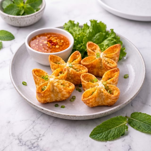 Crab Rangoon.