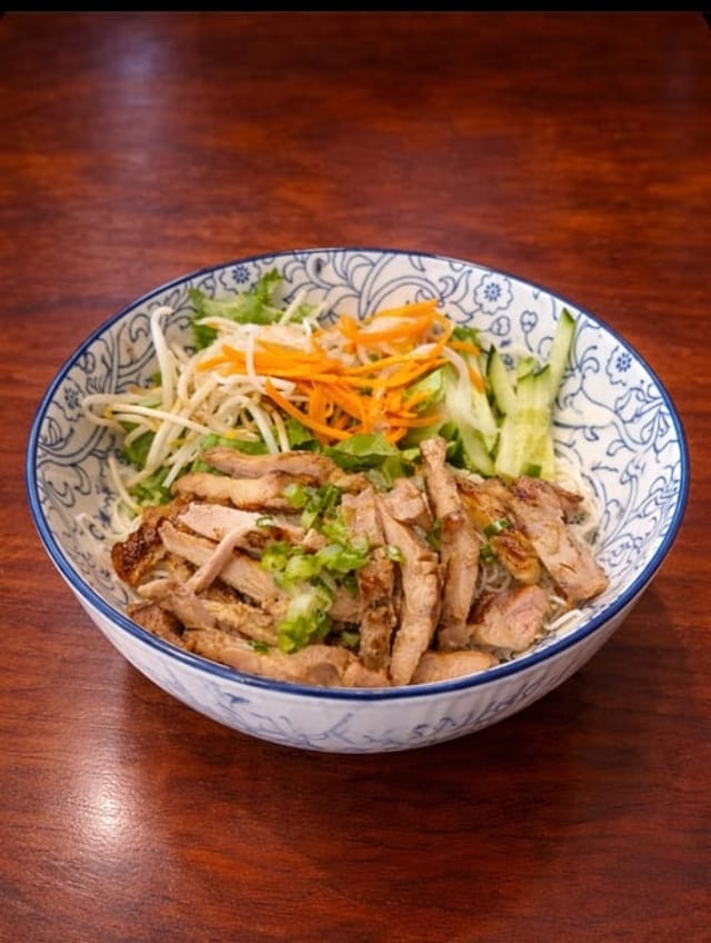 Vermicelli Grilled Chicken.