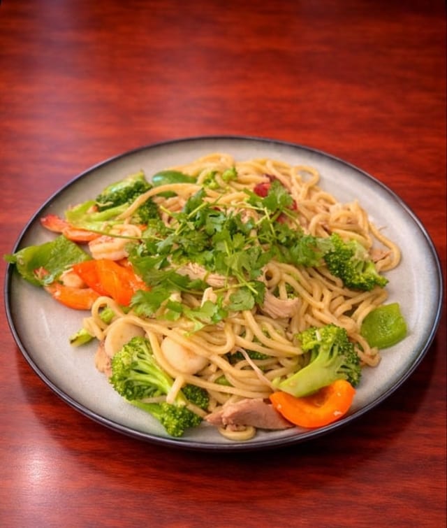 Seafood Stir Fry.